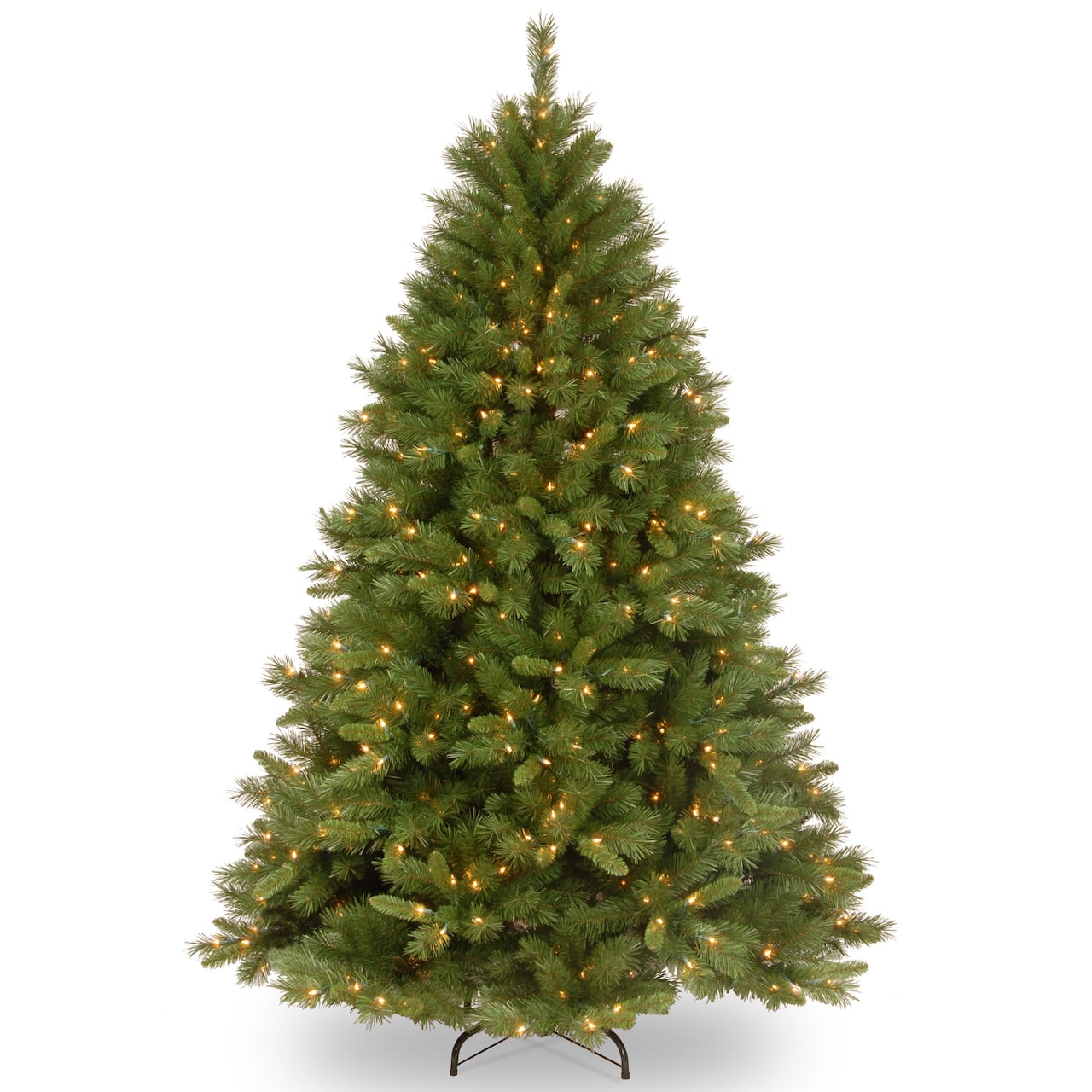 6.5ft. Pre-Lit Winchester Pine Artificial Christmas Tree, Clear Lights